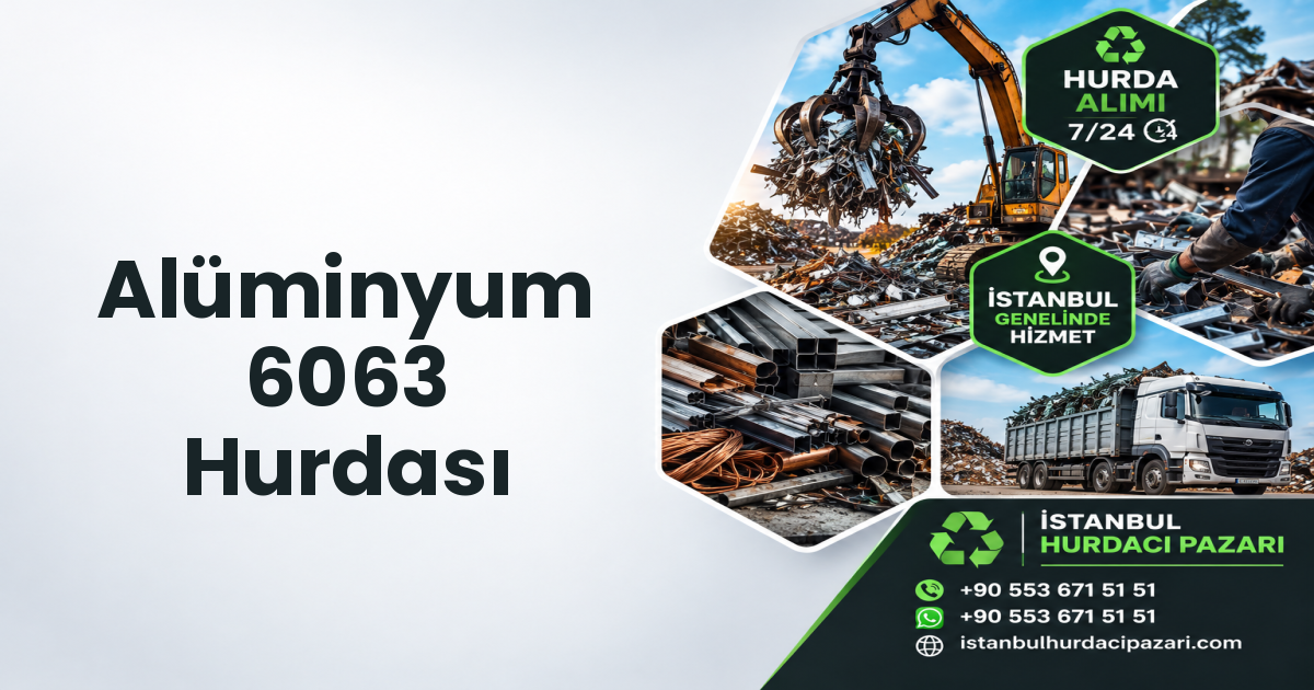 İstanbul Alüminyum 6063 Hurdası