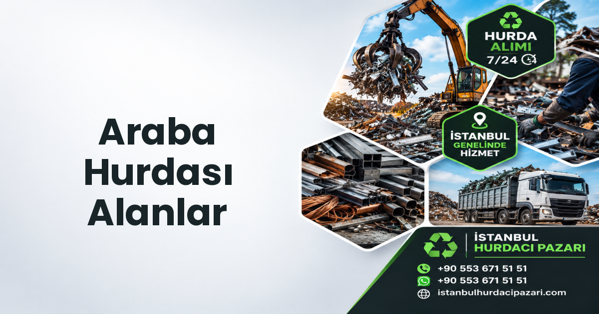 İstanbul Araba Hurdası Alanlar
