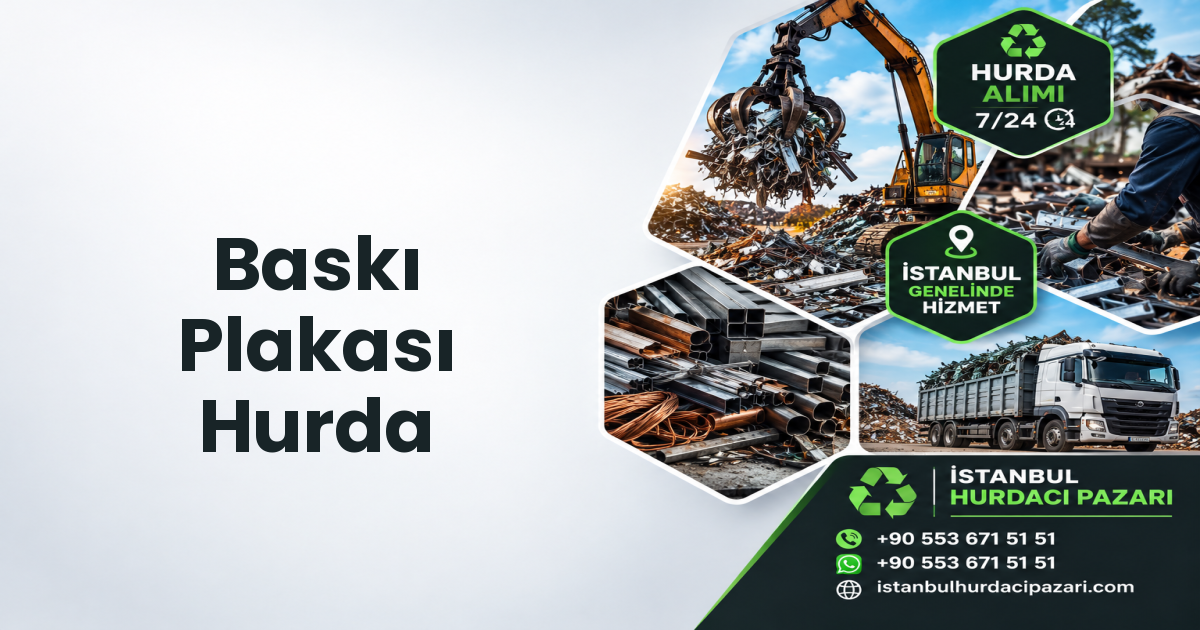 İstanbul Baskı Plakası Hurda