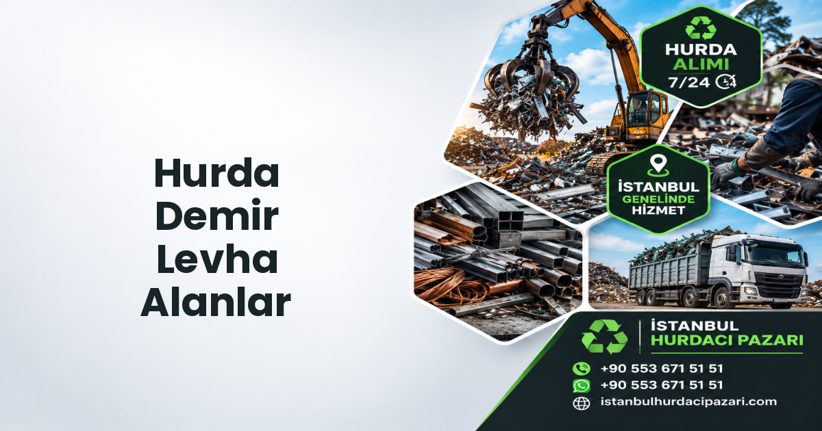 İstanbul Hurda Demir Levha Alanlar