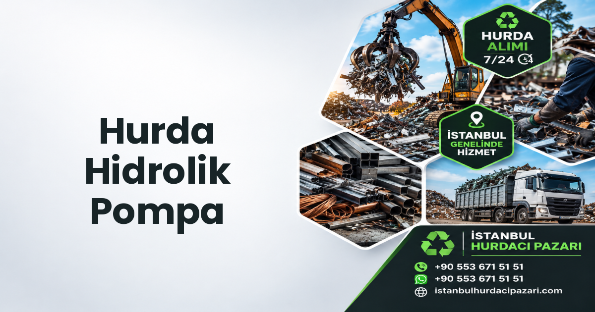 İstanbul Hurda Hidrolik Pompa