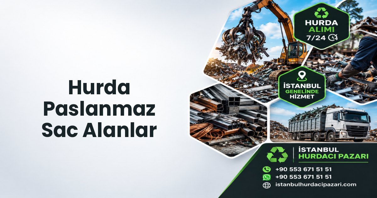 Bağlarbaşı Hurda Paslanmaz Sac Alanlar