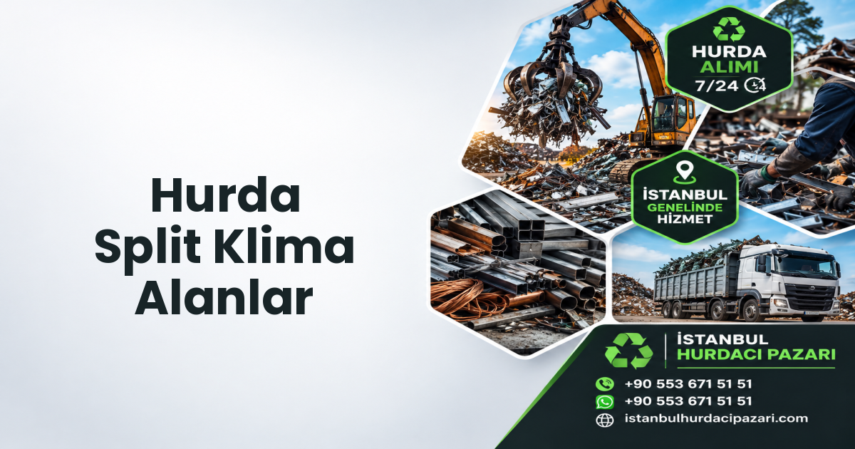 Örnektepe Hurda Split Klima Alanlar