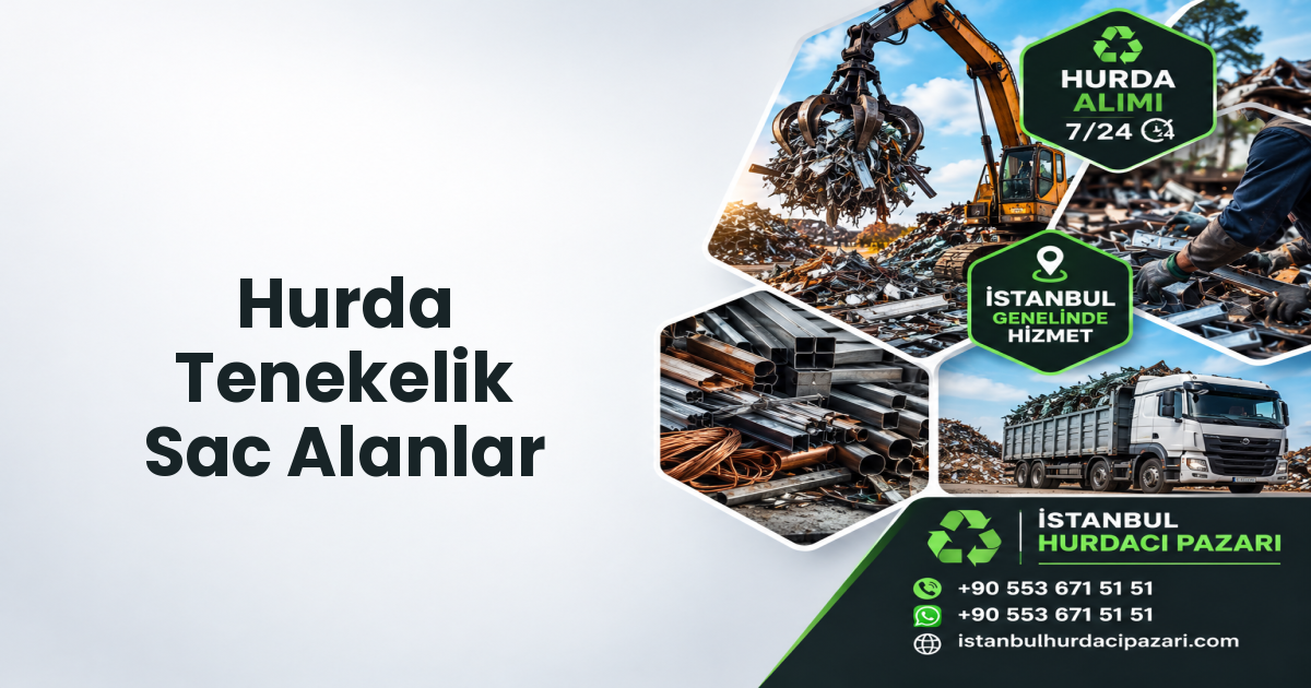 Paşaköy Hurda Tenekelik Sac Alanlar