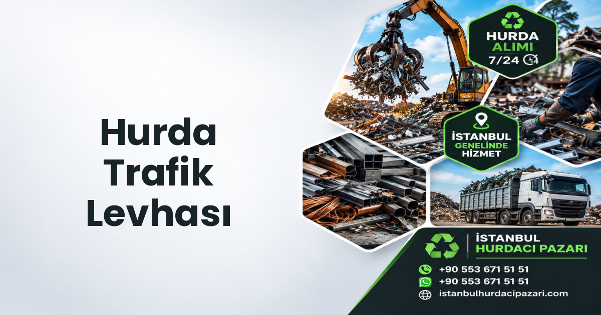 İstanbul Hurda Trafik Levhası