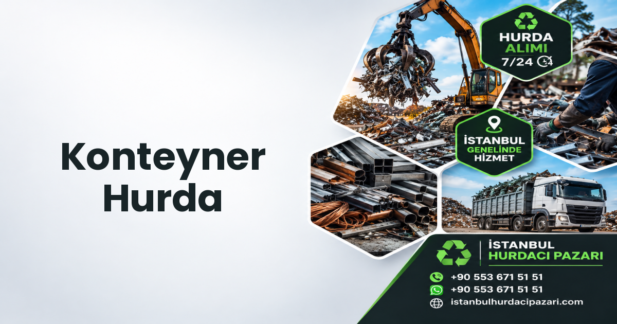 Kağıthane Konteyner Hurda