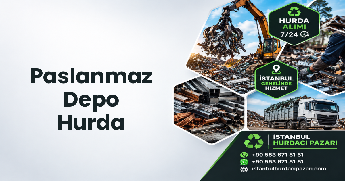 İstanbul Paslanmaz Depo Hurda